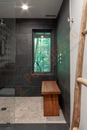 Плитка сланец Black Natural Brazil 1200 x 600 x 12 мм (0,72 м2 / 1 шт)