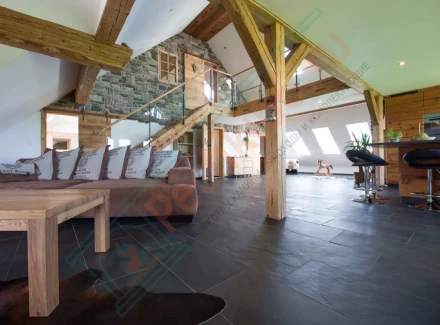 Плитка сланец Black Natural Brazil 1200 x 600 x 12 мм (0,72 м2 / 1 шт)