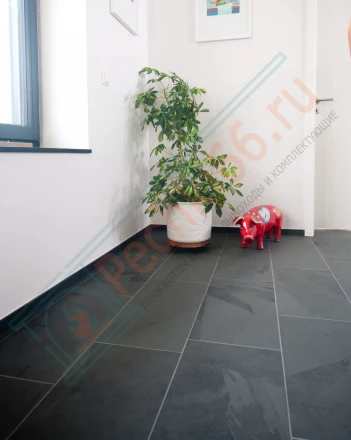 Плитка сланец Black Natural Brazil 1200 x 600 x 12 мм (0,72 м2 / 1 шт)