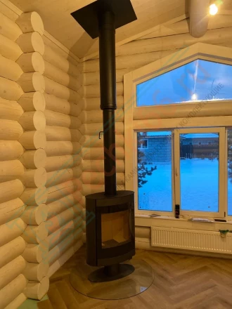 Печь-камин Мета-Бел Свитязь 7 под ключ (монтаж 11.2024)