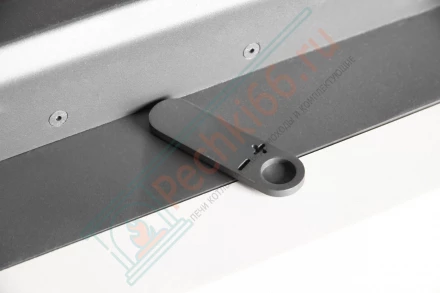 Камин Родос 900 графит, белый шамот (ЭкоКамин)