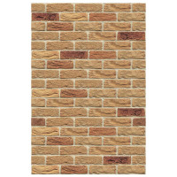 Плита ФАСПАН Песочный №1006 Вертикаль 9 мм 1200х600мм (Везувий)