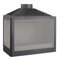 Чугунная топка LCI 007 GFL, стекло слева (Liseo Castiron) 14 кВт