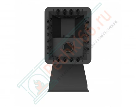 Печь для бани Фаворит 15Д-1, каминная дверца (Березка)