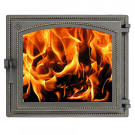 Дверца каминная чугунная 240, бронза (Везувий) Дверца каминная чугунная 240, бронза (Везувий)