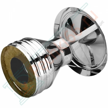 Зонт V50R с изол (AISI-321/0,8-AISI-304/0,5) d-300/400 (Вулкан)