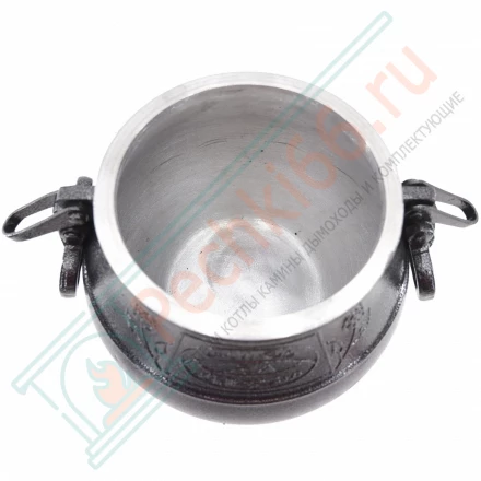 Афганский казан 50 литров черный с ручками (Rashko Baba)