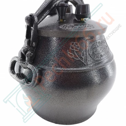 Афганский казан 50 литров черный с ручками (Rashko Baba)