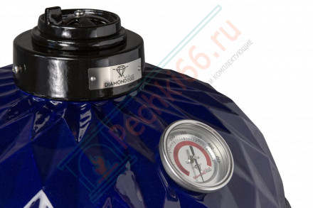 Керамический гриль Diamond Egg XL синий