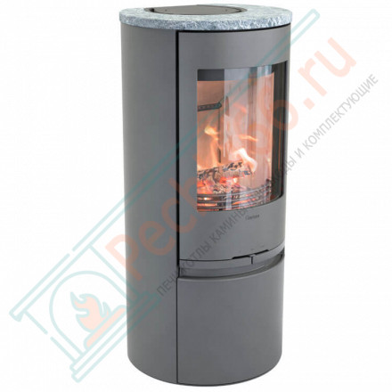Печь-камин 510:3 Style, верх талькомагнезит, цвет серый (Contura)
