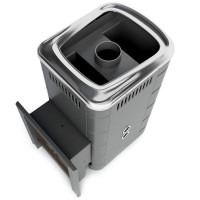 Газовая печь для бани Уренгой 2018 Inox БСЭ ТО антрацит (T.M.F) Газовая печь для бани Уренгой 2018 Inox БСЭ ТО антрацит (T.M.F)