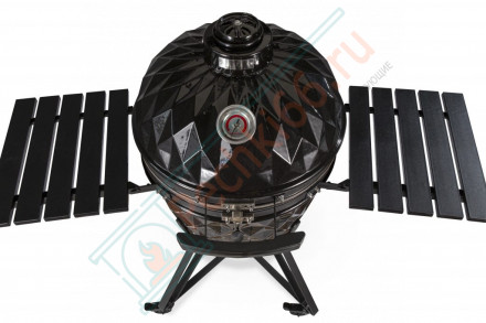 Керамический гриль Diamond Egg XL черный