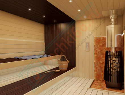 Печь для бани Cometa Vega 180 long black Pro (Grill’D)