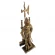 Набор каминный D50011АGК Рыцарь (4 предмета, 79см, античное золото/черный), на подставке в Санкт-Петербурге