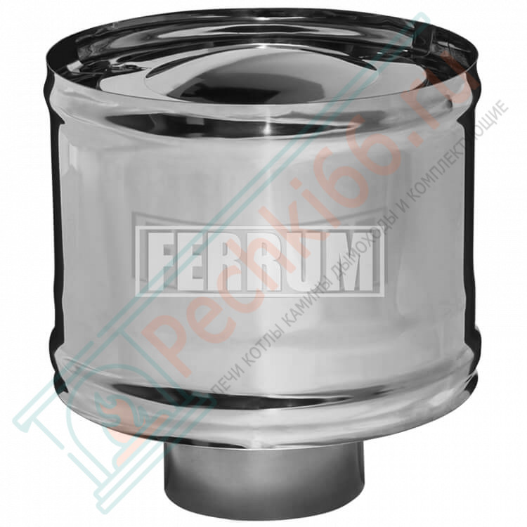 Зонт с ветрозащитой (НЕРЖ-430/0,5) d-180 (Феррум)