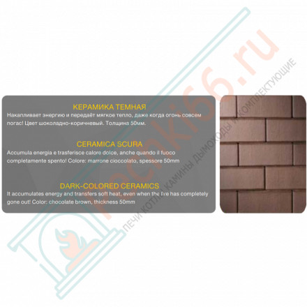 Каминная топка П2С 700 R (Астов)