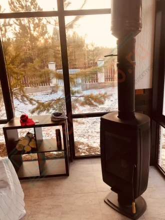 Печь-камин Plamen Aria под ключ (монтаж 17.11.2020)