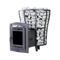 Печь банная «Атмосфера V» сетка нержавейка (ProMetall)