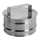 Ревизия на трубу без изол (НЕРЖ-321/0,5) d-200 (Дымок-Lux) Ревизия на трубу без изол (НЕРЖ-321/0,5) d-200 (Дымок-Lux)