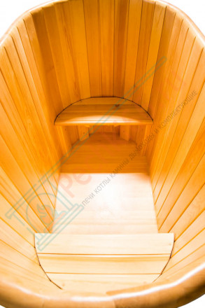 Купель кедровая овальная 78х100х120 (НКЗ)