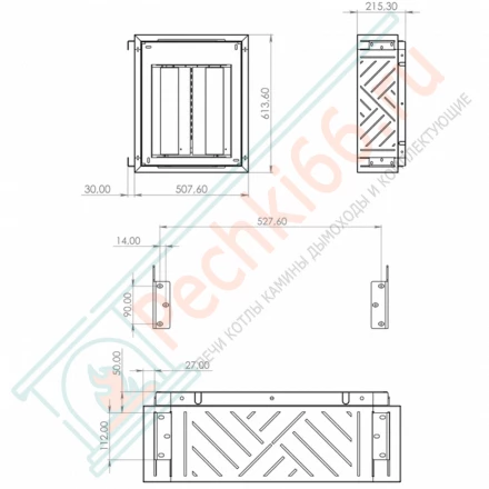 Обливное устройство IceBerg Cube 20 Хохлома (Сталь-Мастер)