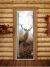 Стеклянная дверь для бани и сауны Престиж фотопечать А080 (DoorWood)
