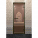 Стеклянная дверь DoorWood «Хамам бронза» в бронзовом профиле 2000х700 (по коробке) Стеклянная дверь DoorWood «Хамам бронза» в бронзовом профиле 2000х700 (по коробке)