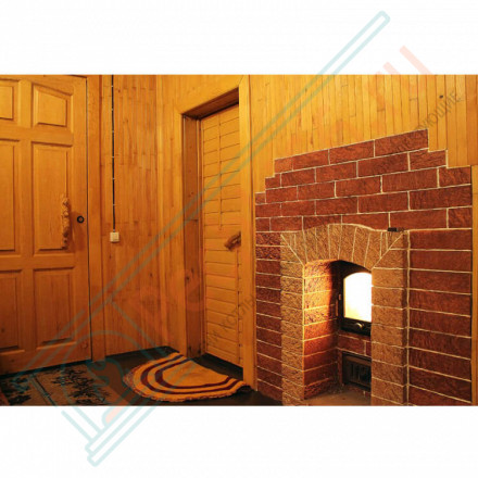 Плитка прямая Старый кирпич (0.84 м2 в коробке) (Терракот)