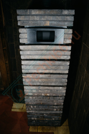 Дровяная банная печь Grill'D Shaman Long (3 каменки)