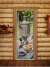 Стеклянная дверь для бани и сауны Престиж фотопечать А077 (DoorWood)
