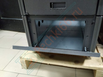 Чугунная печь-камин Laguna, красная (Plamen)