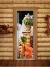Стеклянная дверь для бани и сауны Престиж фотопечать А075 (DoorWood)