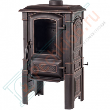 Печь-камин Bruno II Патина FireWay до 160 м³