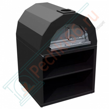 Печь для пиццы на дровах Пиццерия 1000 на подставке (Астов)