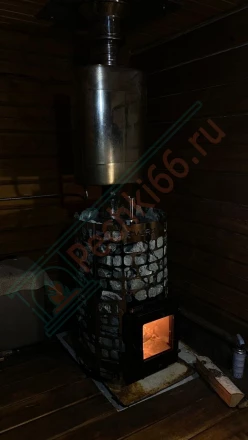 Печь для бани Эверест "Steam Master" 24 INOX (320М) б/в (монтаж 02.2023)