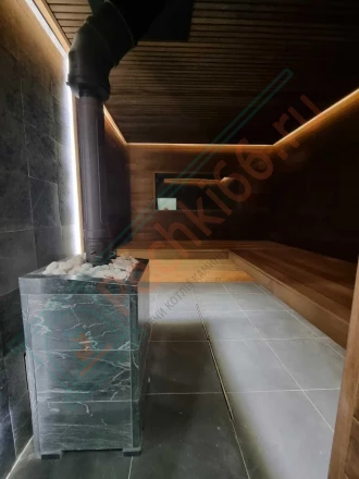 Печь Атмосфера L, в облицовке амфиболит (ProMetall)