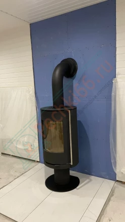 Печь камин Астов R1 на ноге под ключ (монтаж 11.2024)