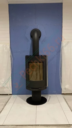 Печь камин Астов R1 на ноге под ключ (монтаж 11.2024)