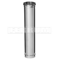 Дымоход L=1м (НЕРЖ-430/0,5) d-115 (Ferrum GS)