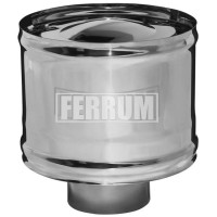 Зонт с ветрозащитой (НЕРЖ-430/0,5) d-250 (Феррум)