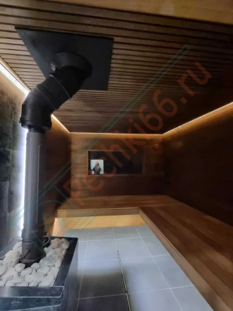 Печь Атмосфера XL, в облицовке амфиболит (ProMetall)