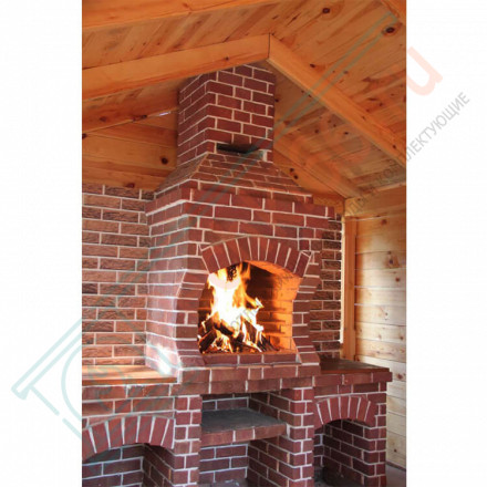 Плитка угловая Скол Дерева Макси, шт. (Терракот)