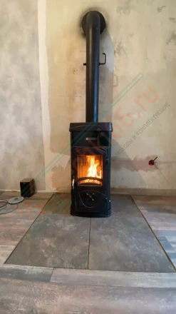 Печь La Nordica Super Max под ключ (монтаж 01.2018)