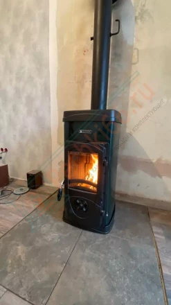 Печь La Nordica Super Max под ключ (монтаж 01.2018)