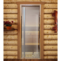 Стеклянная дверь Престиж Flash Royal прозрачная, 1900х700 (DoorWood)