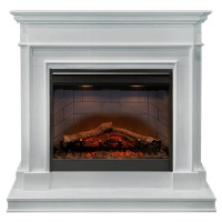 Каминокомплект Newport - Белый с очагом Symphony 26'' DF2608-INT