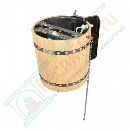 Обливное устройство для бани Ливень 50 л, светлое дерево (Инжкомцентр ВВД)