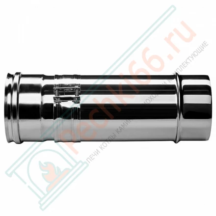 Труба телескопическая L=260-400 (AISI-321/0,5мм) d-130 (Вулкан)