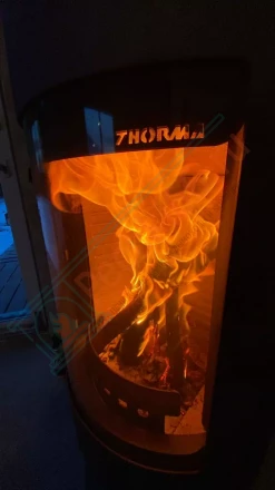 Печь-камин Thorma Andorra Exclusive (монтаж 12.2021)