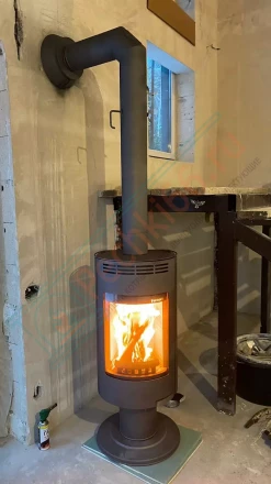 Печь-камин Thorma Andorra Exclusive (монтаж 12.2021)